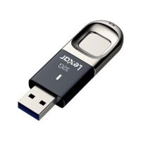  Lexar 64GB JumpDrive F35 Fingerprint USB 3.0 Flash Drive 