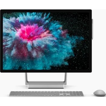 Microsoft Surface Studio 2 All-in-One Touch for Business (Intel Core i7-7820HQ Processor, 16GB Memory, 1TB SSD Storage, NVIDIA® GeForce® GTX 1060 6GB Graphics, 28-inch Touch Display, WLAN + Bluetooth + Camera, Windows 10 Pro, Silver) 