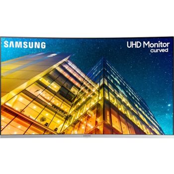  Samsung 32" UHD Curved Monitor with 1 Billion colors 