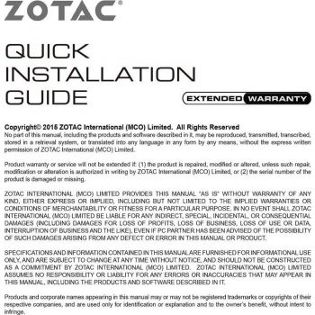  ZOTAC GeForce GTX 1050 Ti DirectX 12 ZT-P10510B-10L 4GB 128-Bit GDDR5 PCI Express 3.0 HDCP Ready Video Card 