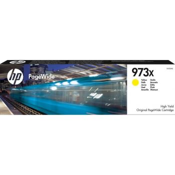  HP 973X High Yield Yellow Ink Cartridge (7,000 Pages) 