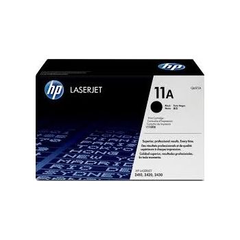  HP 11A Black Original LaserJet Toner Cartridge (6,000 Pages) 