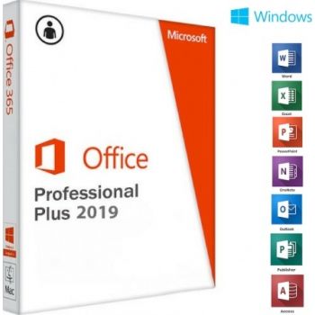  OfficeProPlus 2019 SNGL OLP NL (Word, Excel, Powerpoint, Outlook, One Note, SKYPE, Publisher, Access) 