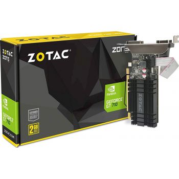  ZOTAC GeForce GT710 (2GB/DDR3) PCI-E2.0 (DL-DVI VGA HDMI) Graphic Card 