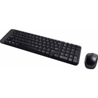  Logitech MK220 Wireless Combo En-AR Keyboard and Mouse - Black 