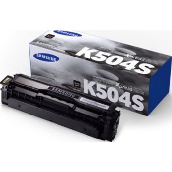  Genuine Samsung CLT-K504S Black Toner Cartridge (2,500 Pages) 