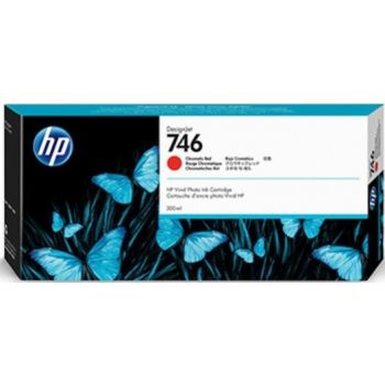  Genuine HP 746 Chromatic Red Ink Cartridge (300ml) 