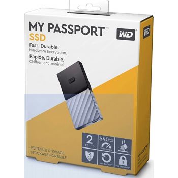  WD My Passport SSD External Portable Drive 2TB 