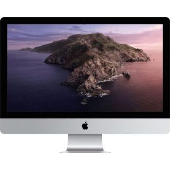  27‑inch iMac (2020) with Retina 5K display: 3.8GHz 6-core 10th-generation Intel Core i7 processor, 8GB Memory, 512GB SSD, Radeon Pro 5500 XT with 8GB Graphic,  Mouse + English-Arabic KBD - Silver 