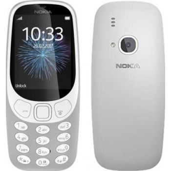  Nokia 3310,2.4-inch,16 MB Memory, 2G - Grey 
