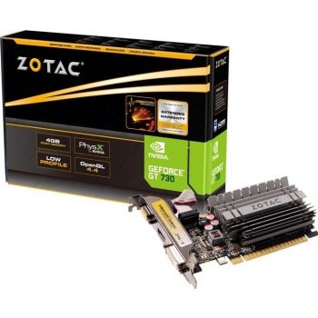  ZOTAC GeForce GT 730 4GB ZONE Edition Graphic Card 