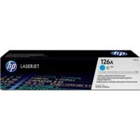  HP 126A Cyan Toner Cartridge (1,000 pages) 