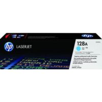  Genuine HP 128A Cyan Toner Cartridge (1,300 pages) 