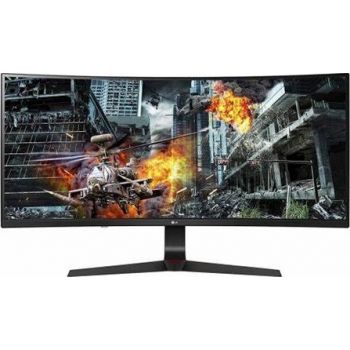  LG 34-inch 21:9 Ultra-wide™ Gaming Monitor (FHD, CURVED, BLACK) 