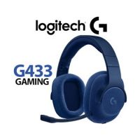  Logitech G433 7.1 Wired Surround Gaming Headset (Blue Camo) 