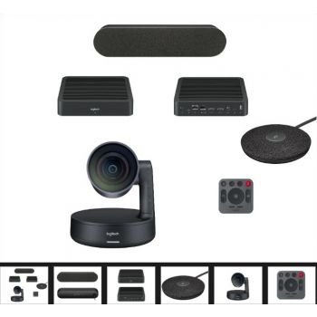 Logitech Rally Ultra HD PTZ ConferenceCam for Meeting 