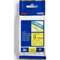  Brother TZe-621 9mm Black on Yellow TZ tape for Ptouch Printers 