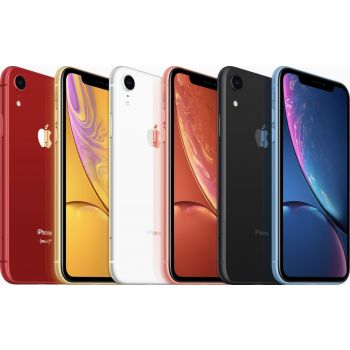  iPhone XR 64GB RED, Yellow, White, Coral, Black, Blue 