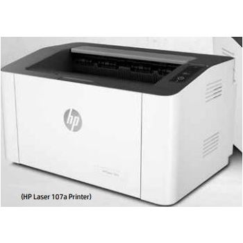  HP Laser 107a A4 Mono Laser Printer 