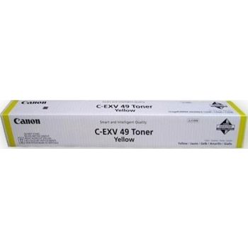  Genuine Canon C-EXV49 Yellow Toner cartridge (19,000 Pages) 