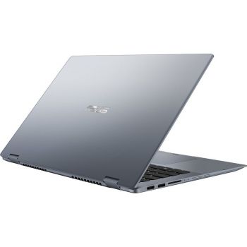  ASUS TP412FA-EC104T Home Laptop (Intel Core i5 8265U Processor, 4GB Memory, 256GB SSD, 14-inch FHD Flip and Touch Display, Integrated Intel HD Graphics, Wireless, BT, Camera, Windows 10 Home, Eng-Arabic Keyboard, Blue) 