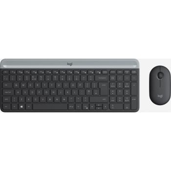  Logitech MK470 Slim Wireless Keyboard and Mouse Combo - Eng 