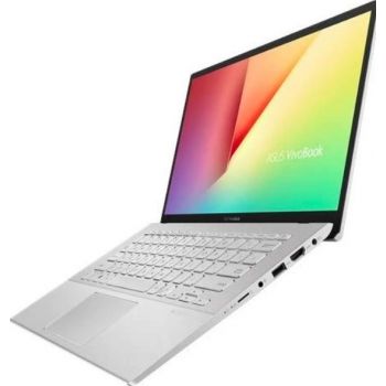  Asus A412UF-EK053T Home Laptop ( Intel Core i7-8550U, 8GB RAM, 1TB HDD + 128GB SSD, 14.0" FHD Screen, NVIDIA 2GB Graphics, Wireless, BT, Camera, Windows 10 Home, Eng-Arabic Keyboard - Silver Color) 
