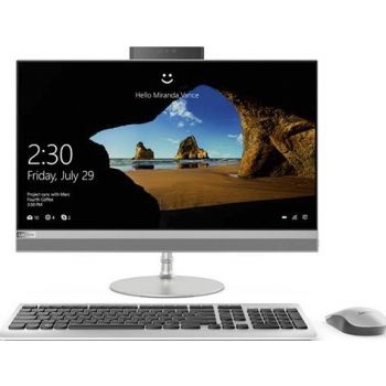  LENOVO 520-24ICB Home All-In-One PC (Core i7 8700T 2 .4 G H Z,8GB,1 TB,DVD±RW,23.8” ,FHD TOUCH,WIFI+CAM,2GB AMD,W-KYBD+MOUSE ,Windows 10 Home.Silver. 