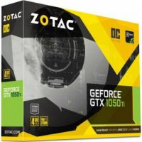  ZOTAC GeForce GTX 1050 Ti DirectX 12 ZT-P10510B-10L 4GB 128-Bit GDDR5 PCI Express 3.0 HDCP Ready Video Card 