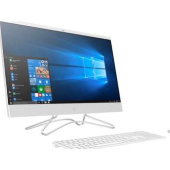  HP 24-f0029ne All-in-One Touch Home PC (Intel® Core™ i5-9400T Processor, 8GB DDR4 Memory, 1TB Hard Disk + 128GB SSD, 2GB Nvidia Graphics, 23.8-inch FHD Touch Screen, WLAN + Bluetooth + Camera, Windows 10 Home, White) 