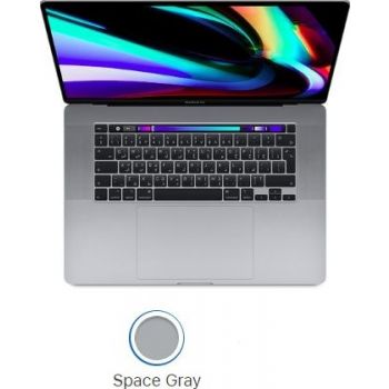  16-inch MacBook Pro (2019) with Touch Bar: 2.6GHz 6-core 9th-generation Intel Core i7 processor, 16GB, 512GB, English+Arabic KBD - Space Grey or Silver 