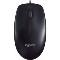  Logitech Mouse Wired USB M90 (BLACK) 