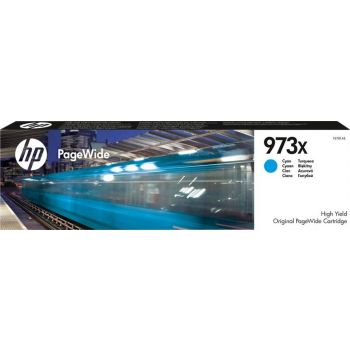  HP 973X High Yield Cyan Ink Cartridge (7,000 Pages) 