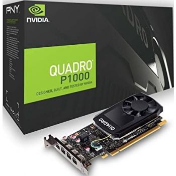  NVIDIA Quadro P1000 4GB GDDR5 128bit PCI Express 3.0 x16 Graphics Card 