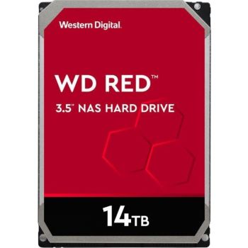  WD Red 14TB NAS Internal Hard Drive - 5400 RPM Class, SATA 6Gb/s, CMR, 512MB Cache, 3.5" 