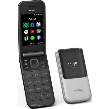  Nokia 2720 Flip ,2.8 Inch,4GB Memory, 512MB Ram, Wifi+Cellular - Black 