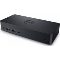  DELL UNIVERSAL DOCK D6000 WITH USB-C CABLE AND USB A POWER ADAPTER ATTACHED, 130W AC ADAPTER 