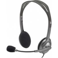  Logitech H111 Stereo Headset with Microphone 