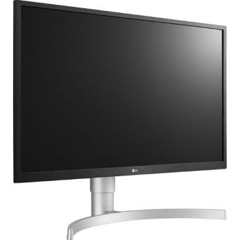  LG 27” Class 4K UHD IPS LED HDR Monitor with Ergonomic Stand (27” Diagonal) - White Color 