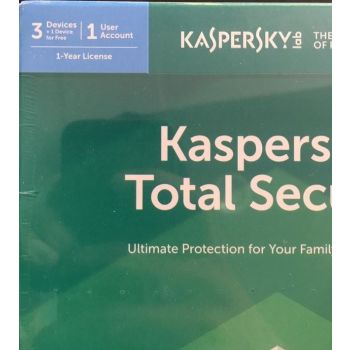  Kaspersky Total Security 2019 (3 Devices +1 Device for Free) 