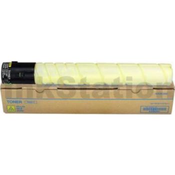  Konica Minolta TN-321Y Genuine Yellow Toner Cartridge - 25,000 pages 