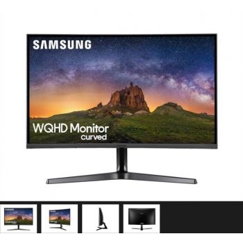  Samsung 32" WQHD Curved Monitor with 144Hz 