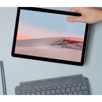  Microsoft Surface Go 2 for Business (Intel® Pentium® Gold Processor 4425Y Processor, 4GB Memory, 64GB eMMC Storage, 10.5-inch Touch Display, Intel Graphic 615, WLAN + Bluetooth + Camera, Windows 10 Pro, Platinum Color) 