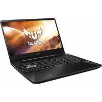  ASUS TUF FX505DT-BQ045T GAMING Laptop (AMD R7 3750H Processor, 16GB Memory, 512GB SSD, 15.6 FHD" FHD Display, NVIDIA 4GB Graphics, Wireless, BT, Camera, Windows 10 Home, Eng-Arabic Keyboard - Black Colour) 