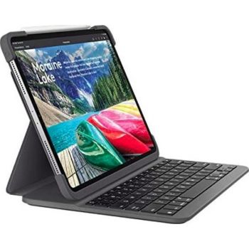  Logitech SLIM FOLIO PRO for iPad Pro 11-inch & 12.9-inch 3rd Gen - GRAPHITE  Keyboard - English 