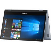  ASUS TP412FA--EC598T Home Laptop - CORE I3  10110U  2.10GHZ,4GB,128SSD,STYLUS PEN,14.0" FHD TOUCH N FLIP,INTEL HD,	WL+BT+CAM	Windows 10 Home,Silver 