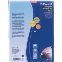  PELIKAN  Cleaning Line Dry Absorbent Dry Wipes (20 Wipes) 