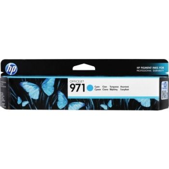  HP No.971 Cyan Ink Cartridge (2,500 Pages) 