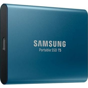  Samsung T5 500GB 2.5" USB-C Portable External SSD Solid Drive Storage Blue 