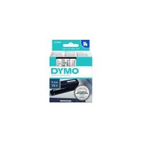  Dymo  D1 40913 Tape 9mm x 7m Black on White 